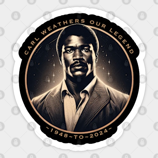 Carl Weathers - Apollo Creed - Our Legend Sticker by ANSAN